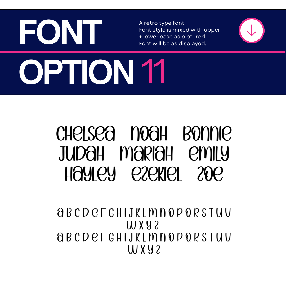 Name Wall Plaque | Single Layer