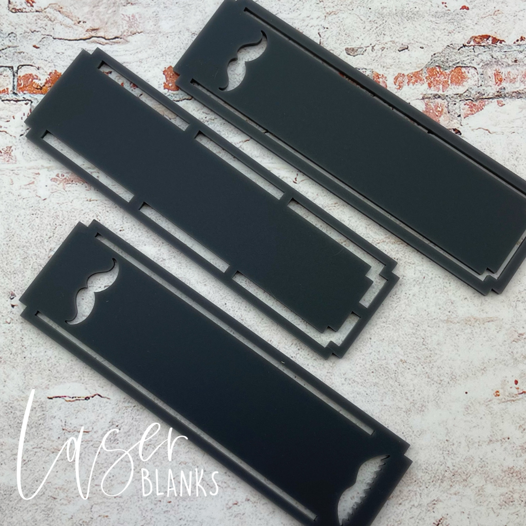 Masculine Bookmarks | Acrylic Bookmark