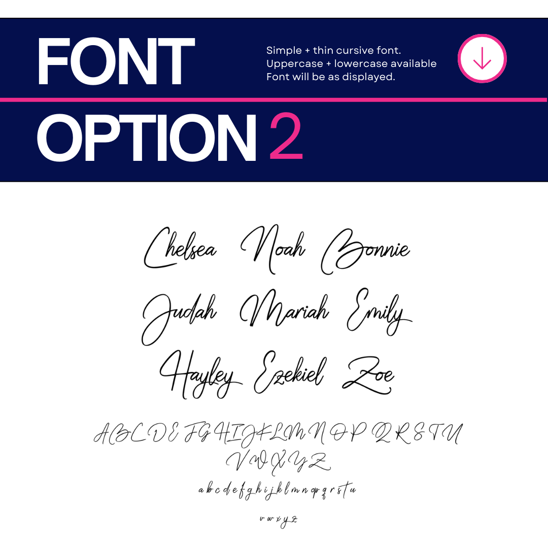 Name Wall Plaque | Single Layer