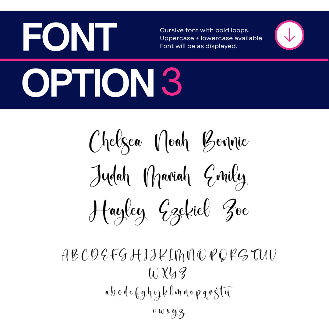 Double Layered Name Wall Plaque | Name Plaque