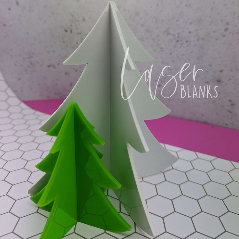 3D Tree | Large Stand | Acrylic Blank