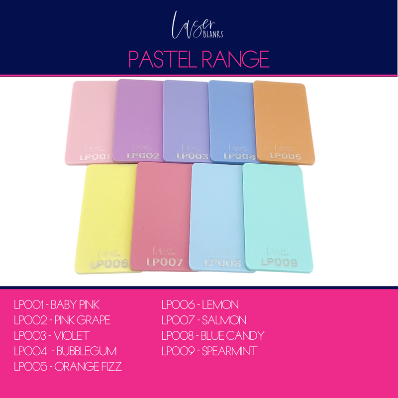 Symmetrical Pastel Rainbow | Pastel Range