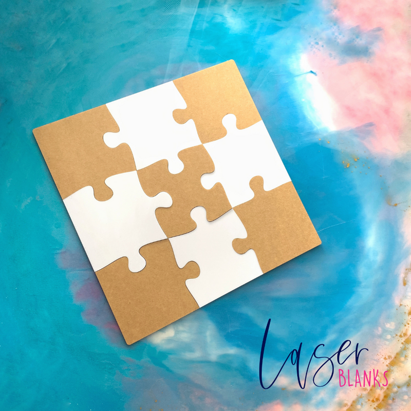 9 Piece Puzzle | Acrylic Blank