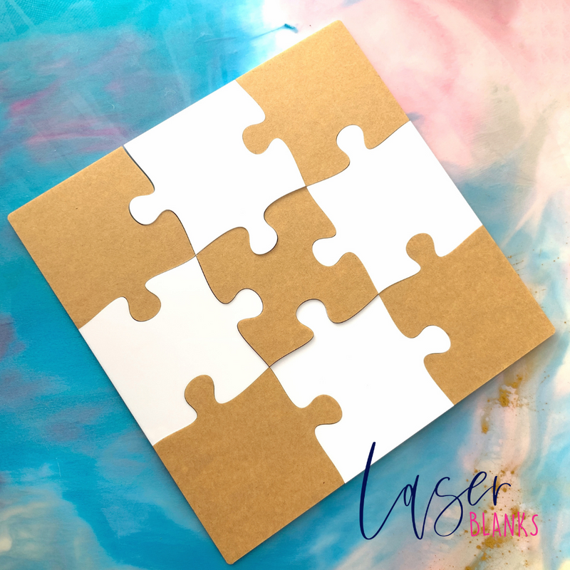 9 Piece Puzzle | Acrylic Blank