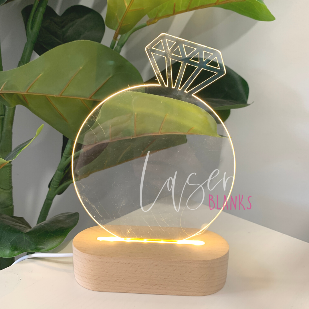 Diamond Ring LED Light Insert | Panel