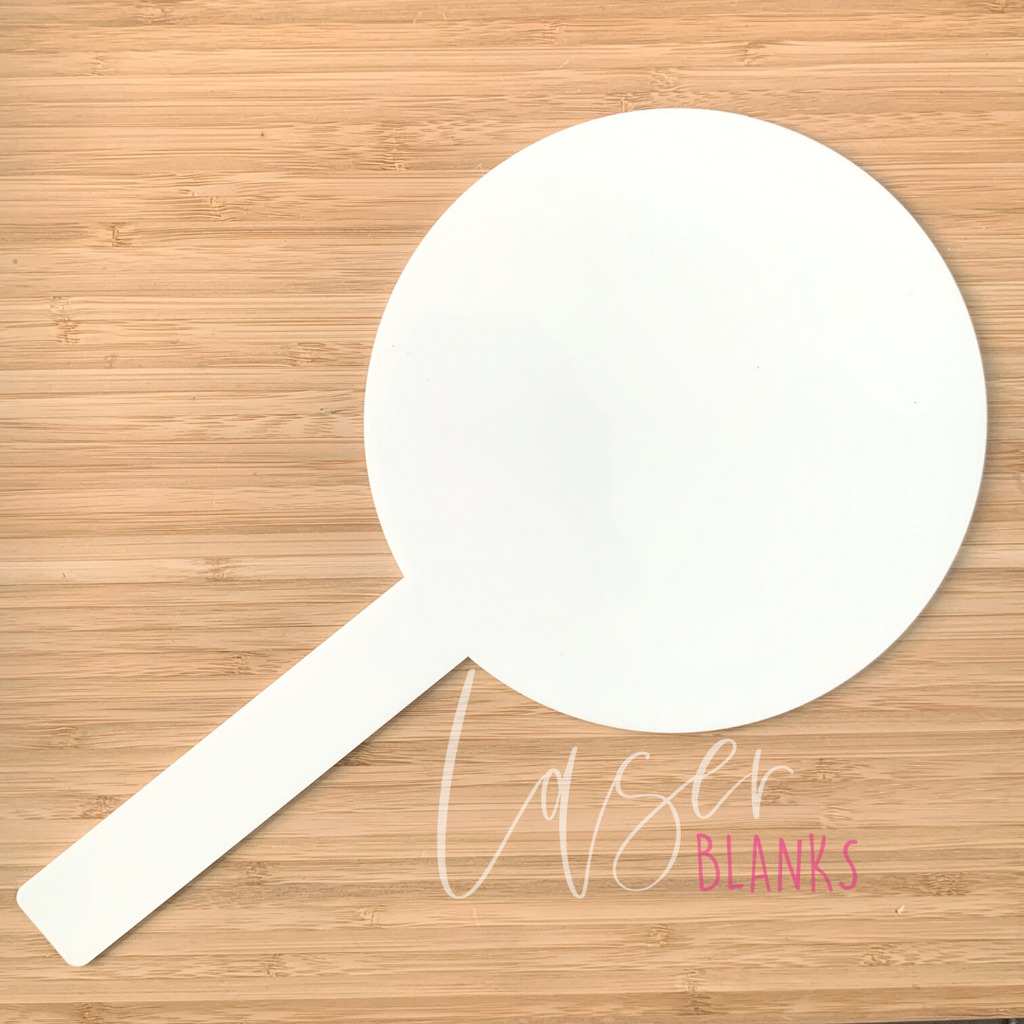 Neutral Sign Paddle Paddle Sign Acrylic Blank | Back to School