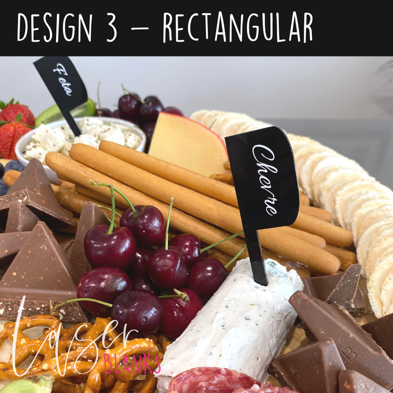 Cheese Spikes | Cheese Spike Blanks | Dessert Labels