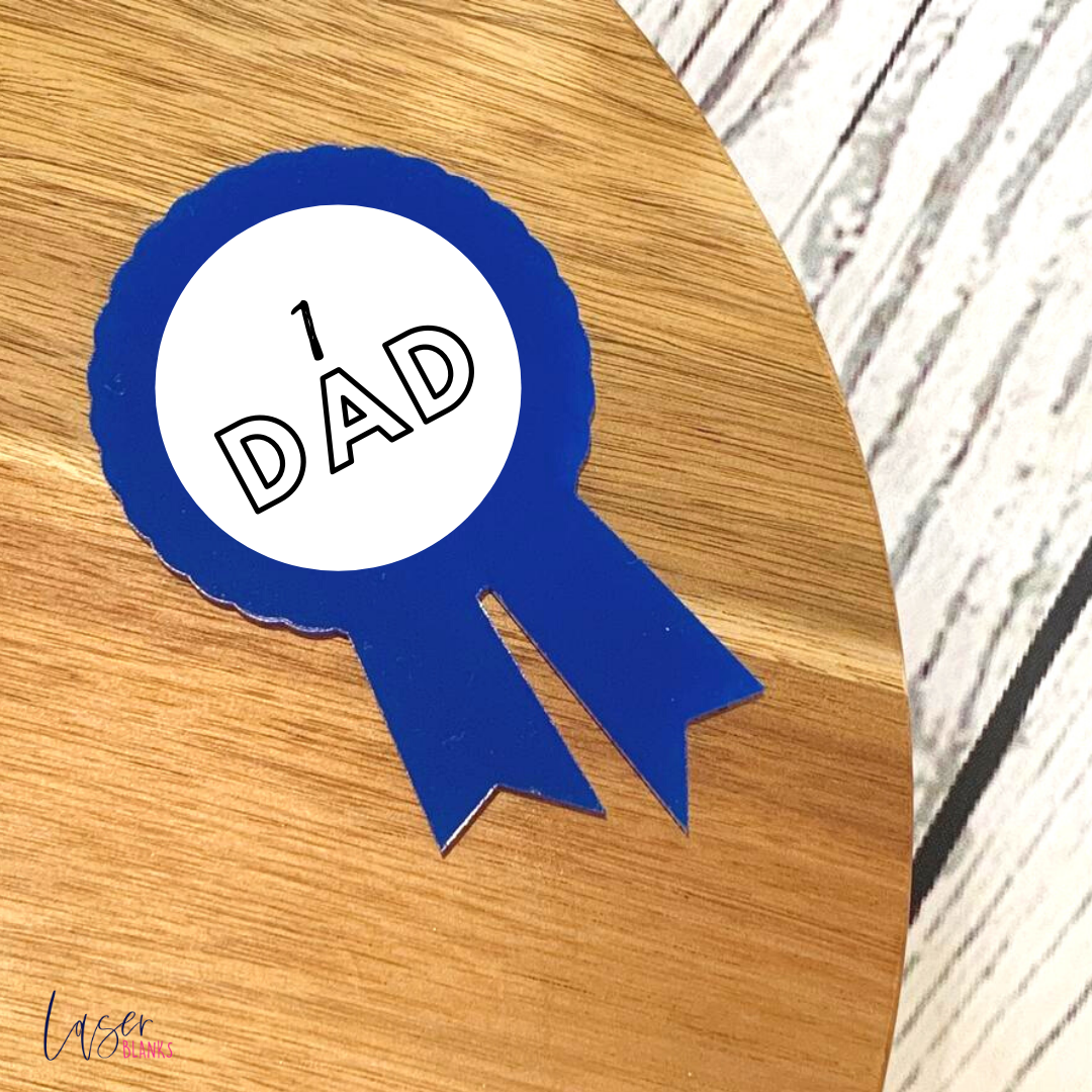 Ribbon/Award Acrylic Blank