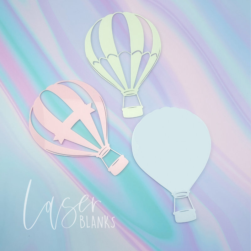 Hot Air Balloon | Acrylic Blank | 3 Designs