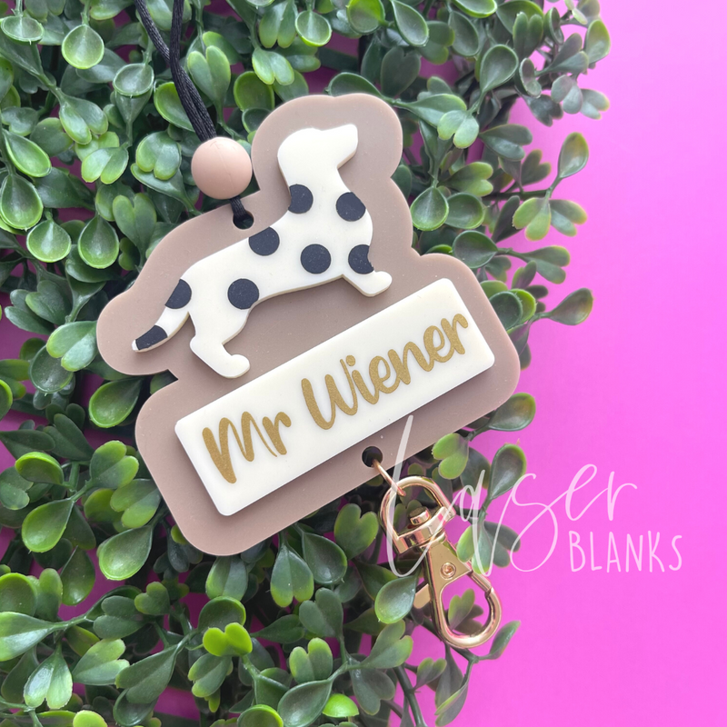 Dachshund Lanyard Blank | Teacher Lanyard Blank