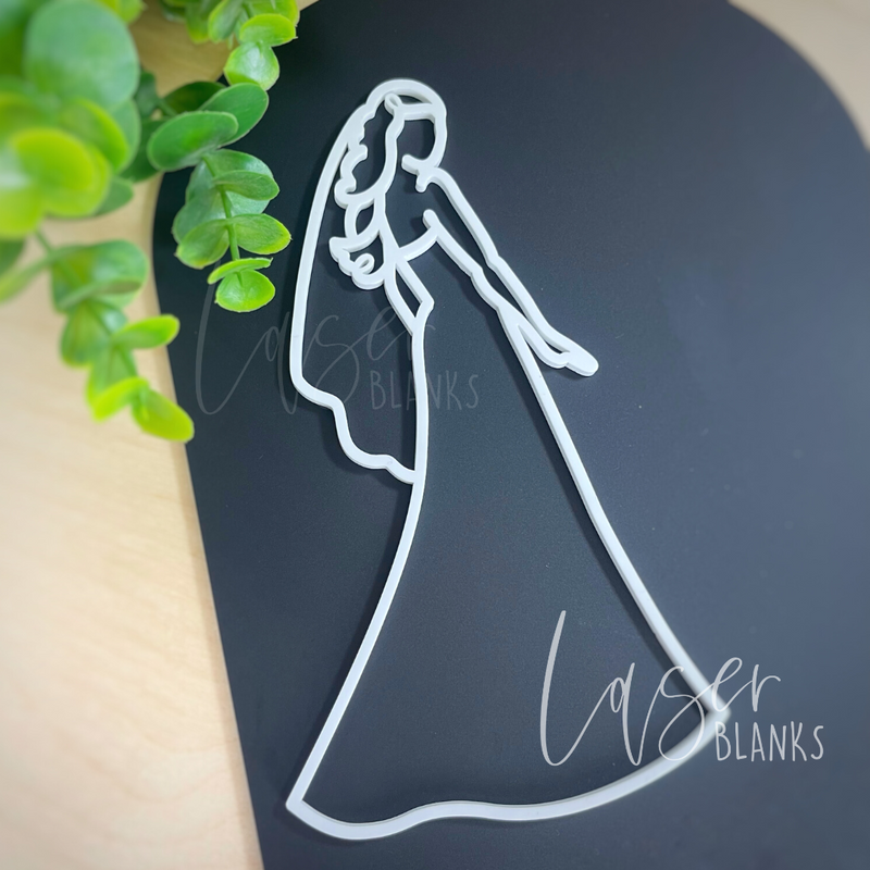 Bride | Wedding Line Art | Acrylic Blank
