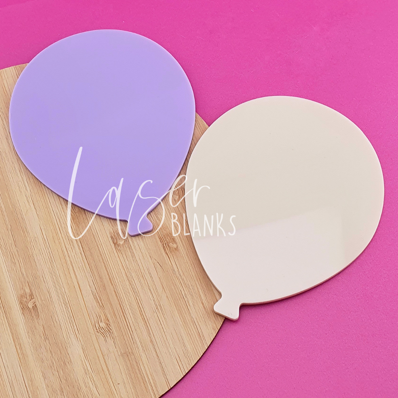 Announcement Balloon | Acrylic Craft Shape | 140mm | Acrylic Blank
