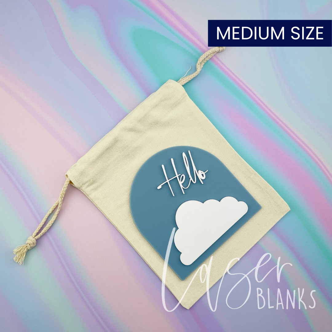 Drawstring Bags | Calico Bags | 3 Sizes
