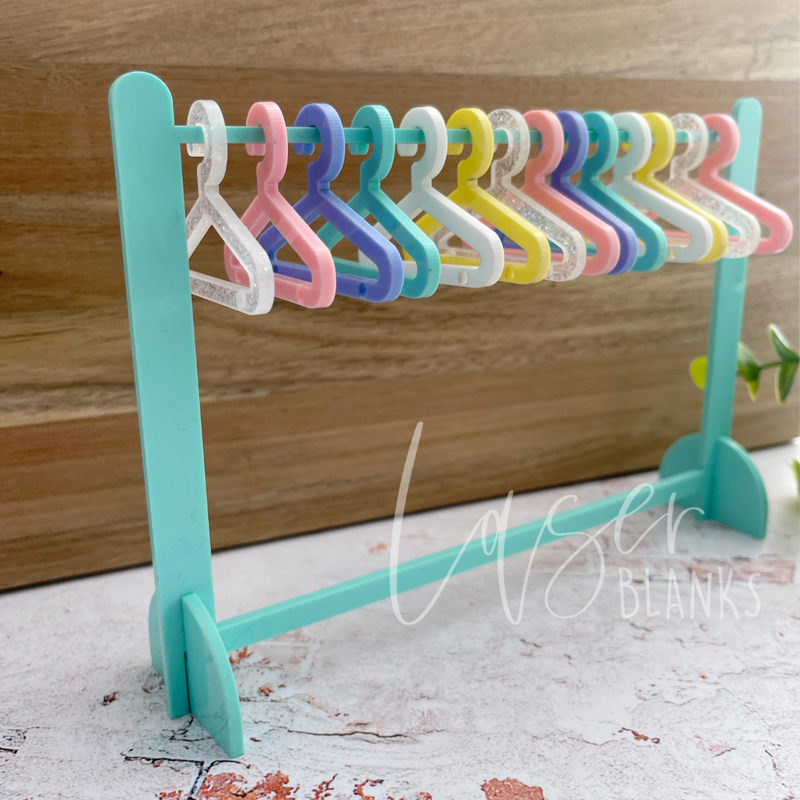 Mini Coat Hanger Earring Display | Earring Rack