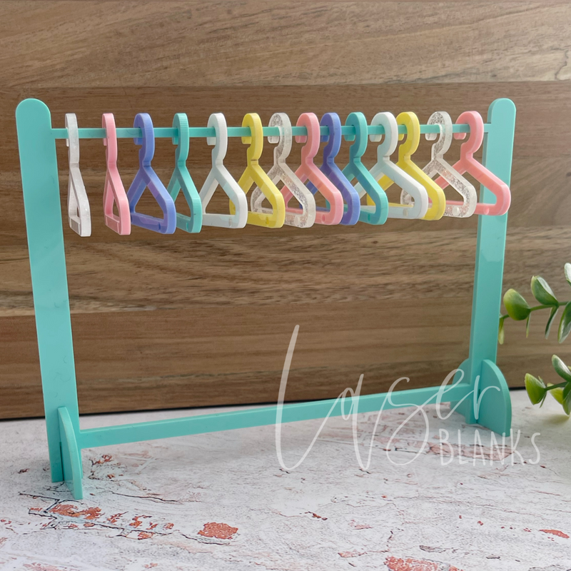 Mini Coat Hanger Earring Display | Earring Rack