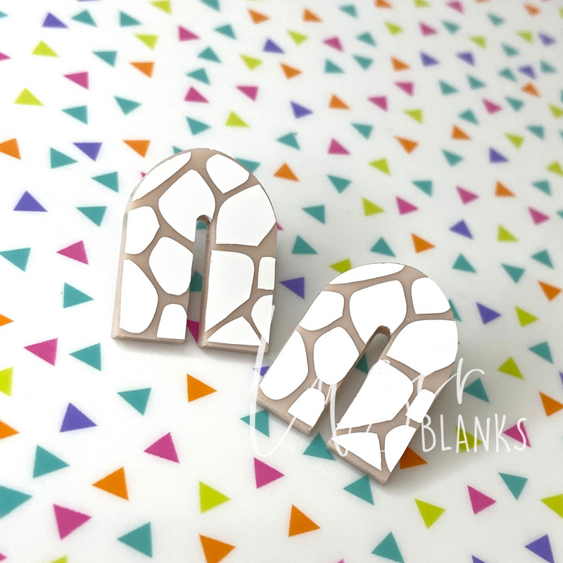 Rainbow Arch Earring Shape | Small Shapes | Pack of 5 Pairs