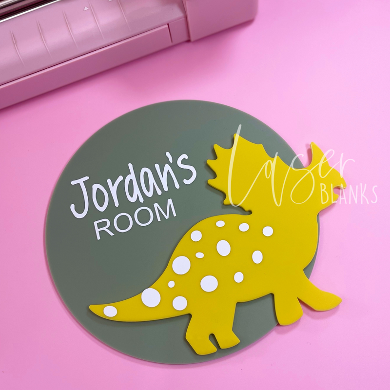 Triceratops | Acrylic Shapes | Blank Shape