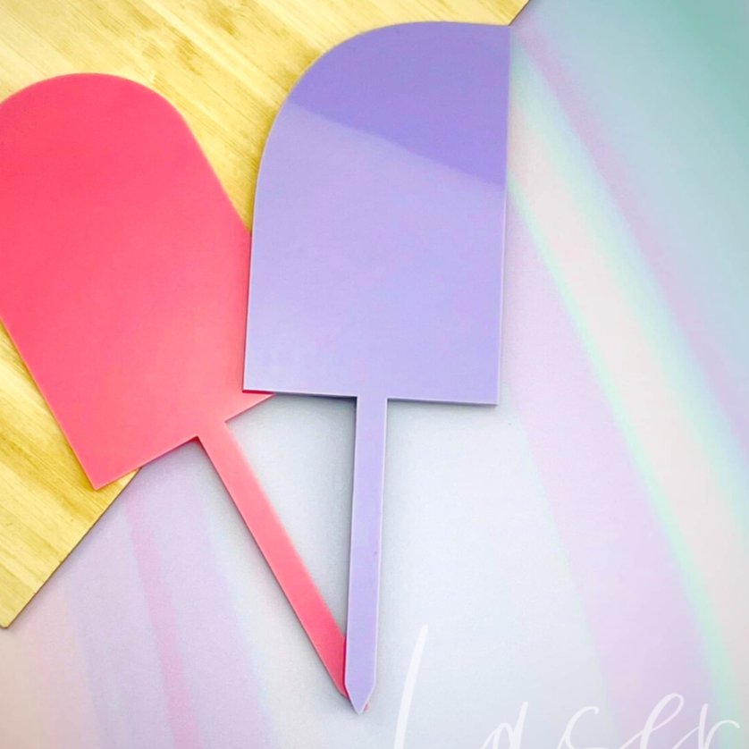 Small Half Arch Cake Topper | Acrylic Cake Topper