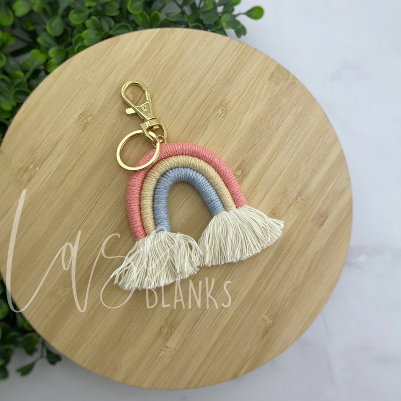 Rainbow Tassel Keyring | 3 Styles