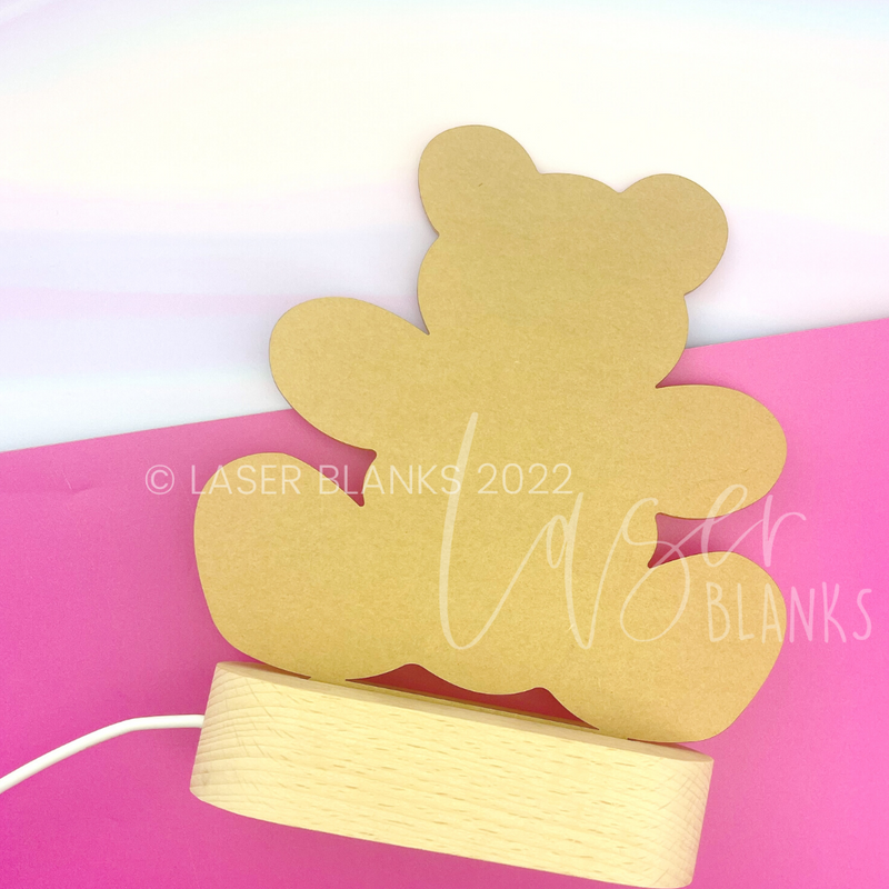 Teddy Bear | LED Light Insert | Panel