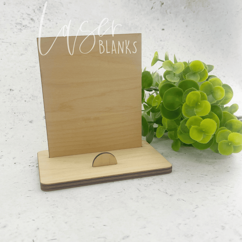 Rectangle Business Card Holder | Plywood Blanks | Business Signage