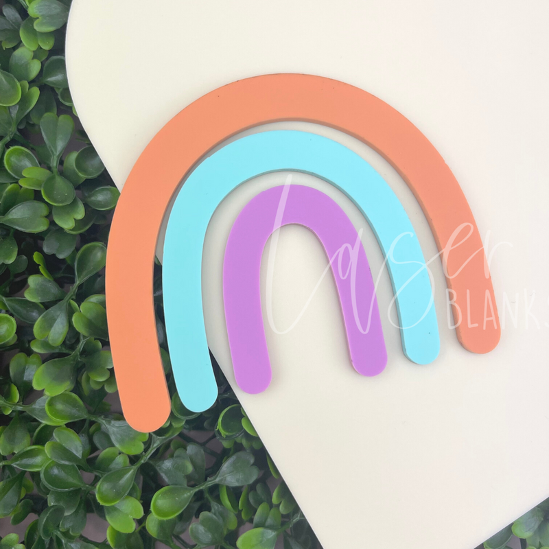 Rounded Rainbow | Pastel Range