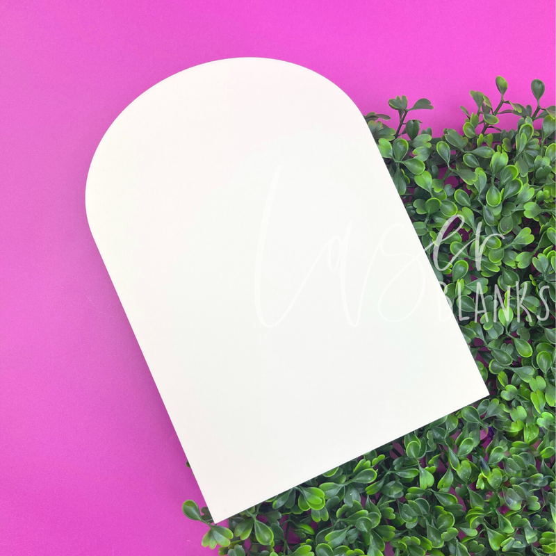 A1 Acrylic Blank Arch | 3mm | Craft Blank
