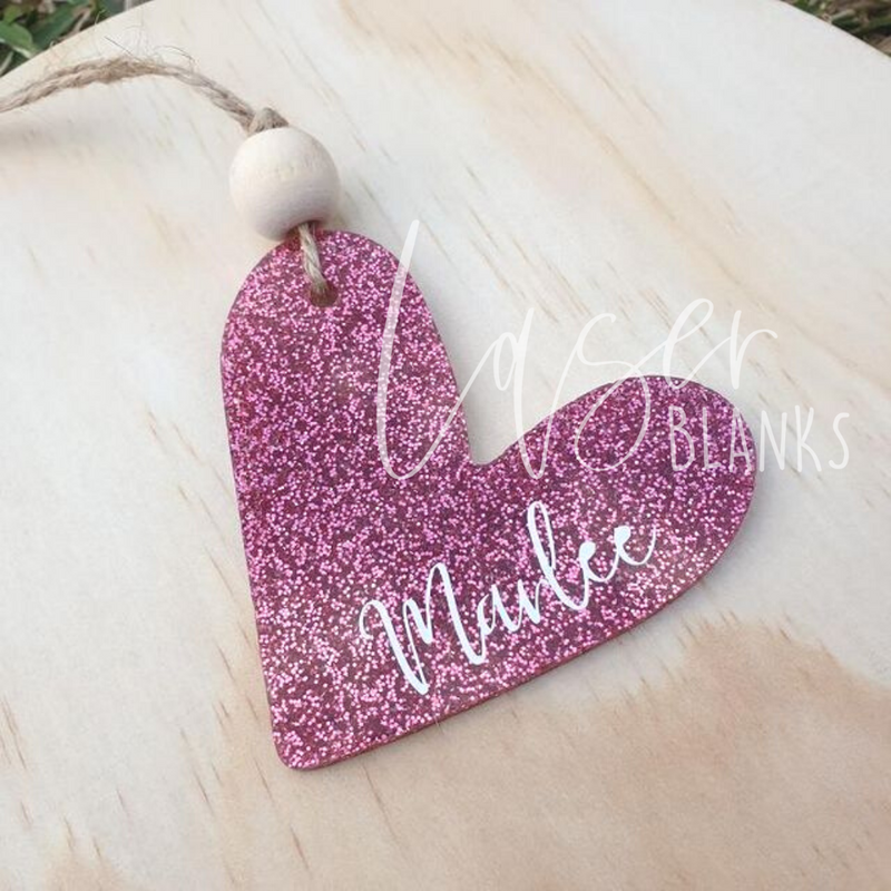 Irregular Heart Keyring | Tag | Decoration