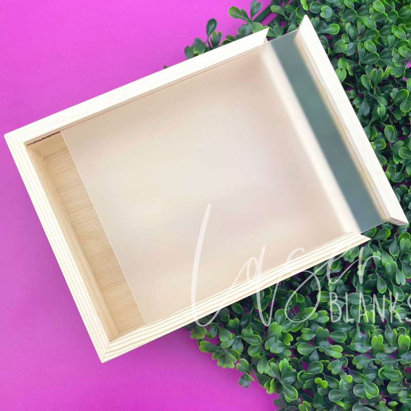 The Memory Keepsake Box | Acrylic Lid