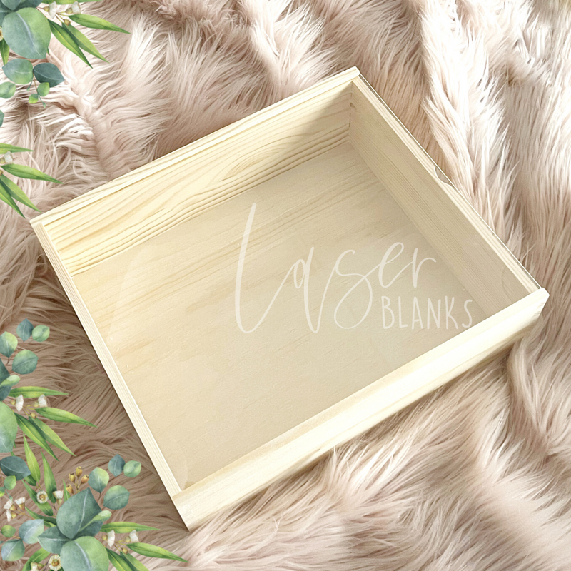 Extra Large Rectangle Keepsake Box | Blank