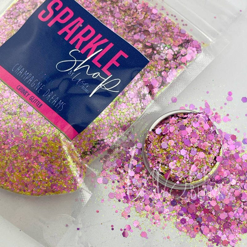 Champagne Dreams Chunky Glitter | 2oz | SPARKLE SHOP