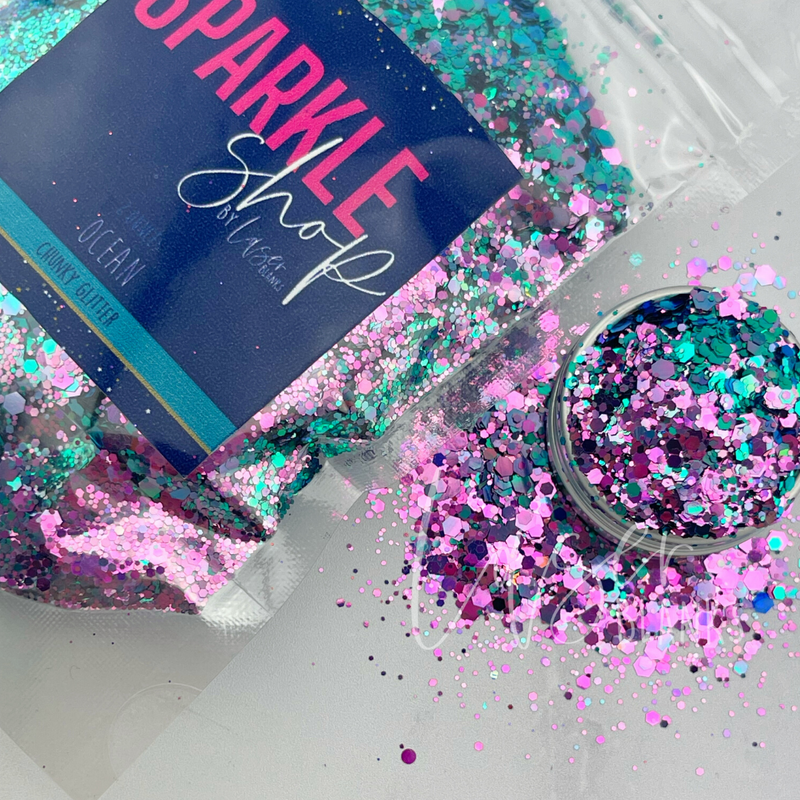 Ocean Colour Shift Chunky Glitter | 2oz | SPARKLE SHOP