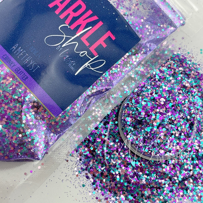 Amethyst Chunky Glitter | 2oz | SPARKLE SHOP