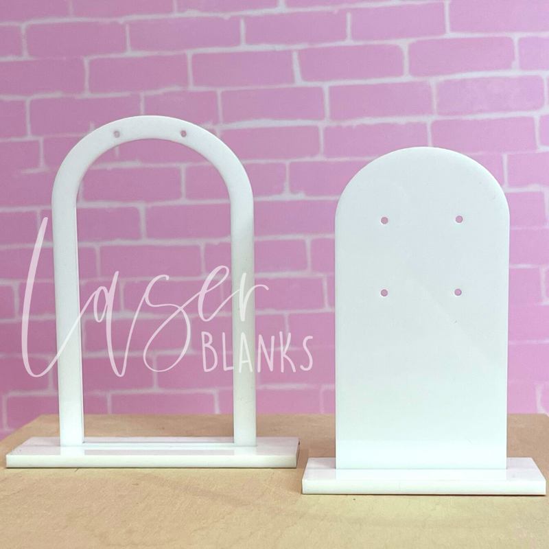 Two Arch Earring Stand Set | Blank