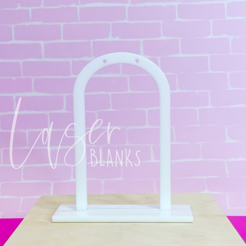 Two Arch Earring Stand Set | Blank