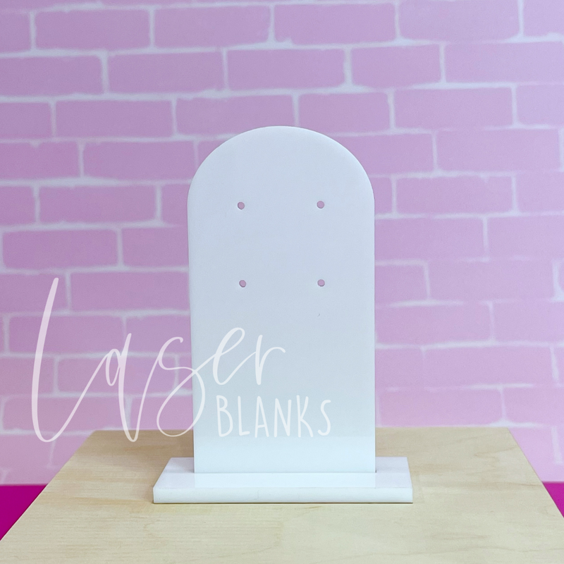 Two Arch Earring Stand Set | Blank
