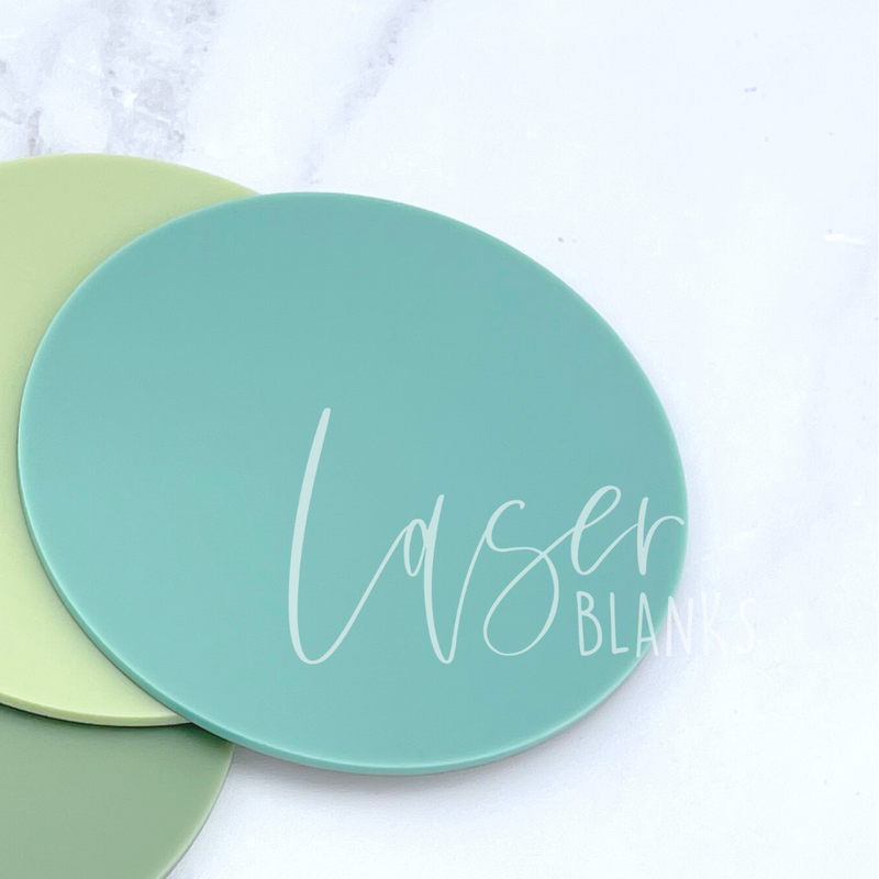 500mm Round Acrylic Blank | 3mm Naturals