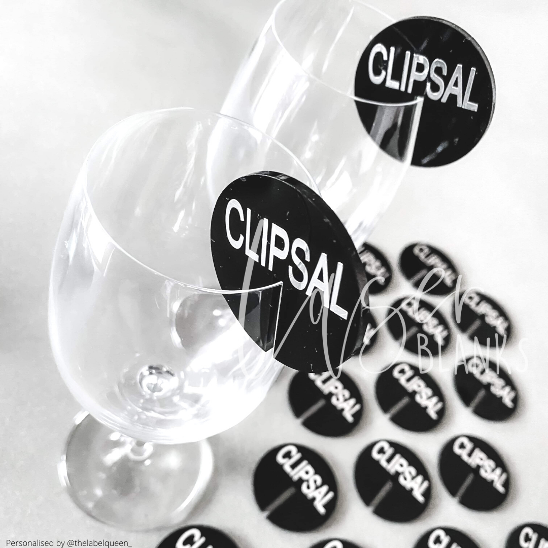 Drink Toppers | Drink Disc | Acrylic Blank
