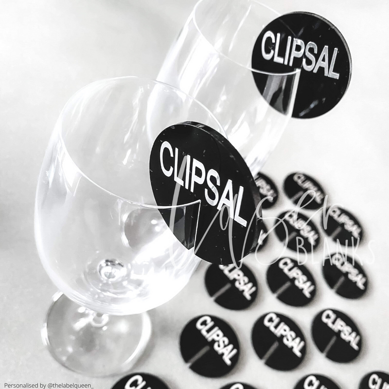 Drink Toppers | Drink Disc | Acrylic Blank