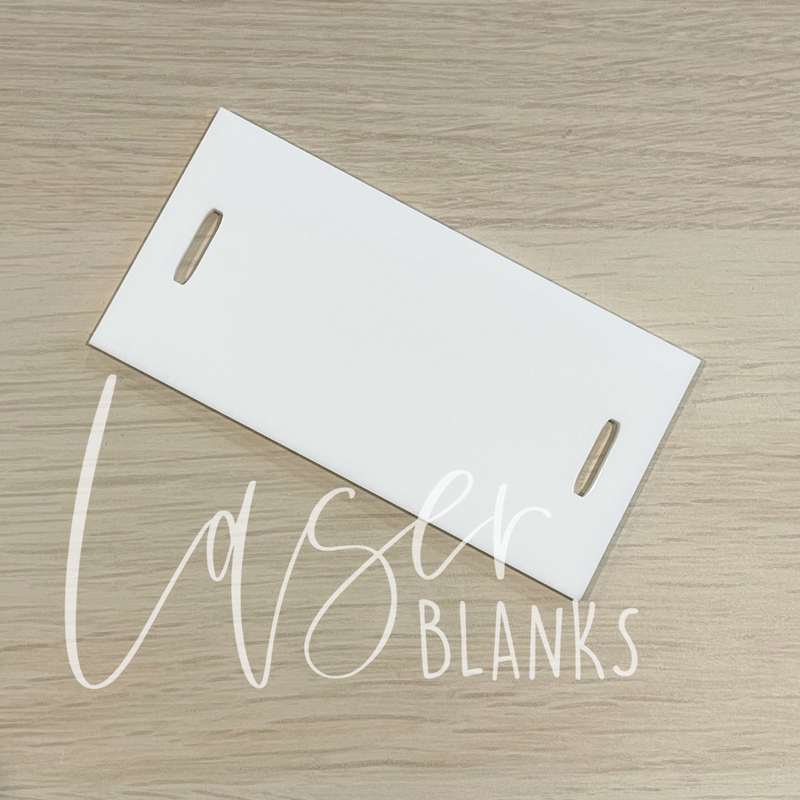 Large Rectangle Tag | Two Slits