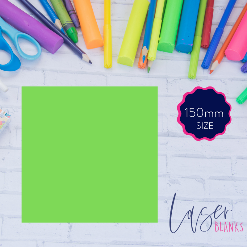150mm Square Acrylic Blank | 3mm