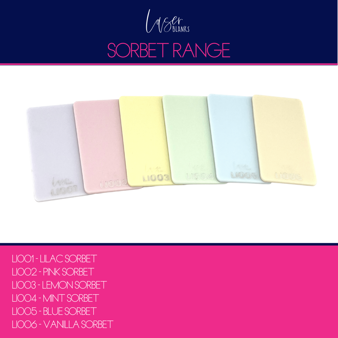 Rectangle Keyring Acrylic Blank | Small