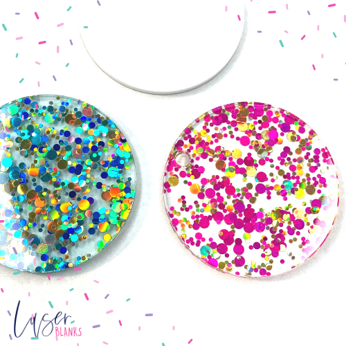 Premium 50mm Acrylic Keyring 3mm