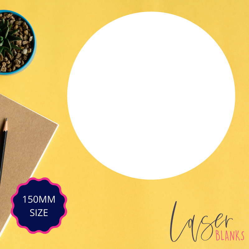 150mm Round Acrylic Blank | 3mm