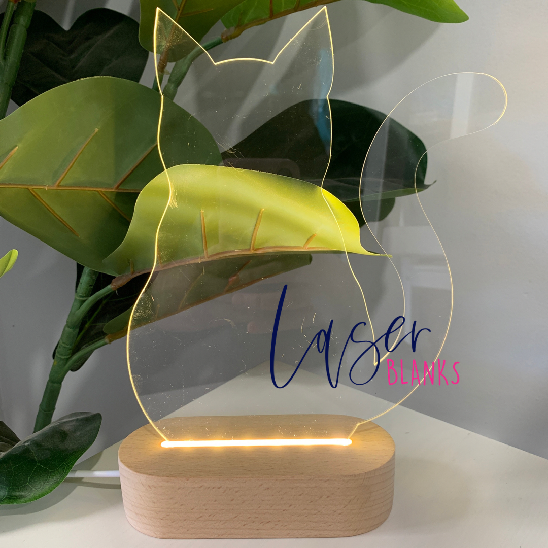 Cat LED Light Insert | Panel