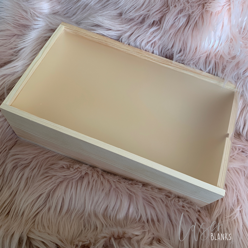Standard Blank Keepsake Box | BOX ONLY